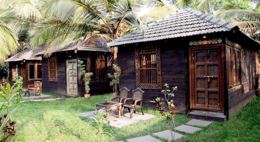 Leela Cottages Morjim Eksteriør billede