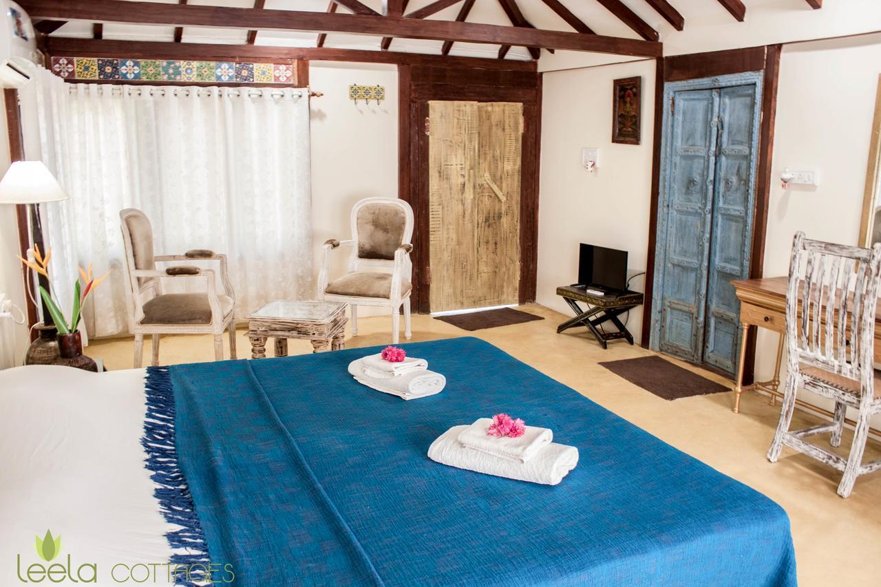 Leela Cottages Morjim Eksteriør billede